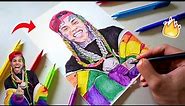 Drawing 6IX9INE with Ballpoint pens 😱🔥