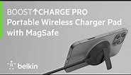 BOOST↑CHARGE™ Portable Wireless Charger Pad With MagSafe