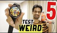 BlitzWolf BW-BE 1 4G Android Smartwatch Unboxing | 5 WEIRD TEST we did on it ⚡⚡