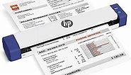 HP Small USB Document & Photo Scanner for Portable 1-Sided Sheetfed Digital Scanning, Model HPPS100, for Home, Office & Business, PC and Mac Compatible, HP WorkScan Software Included