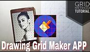 How to Use Drawing Grid Maker App | PaulArTv