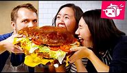 We Tried To Re-Create This Giant 30-Pound Burger • Eating Your Feed • Tasty