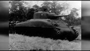 Amazing Footage Of American World War 2 Tanks In Action | Forces TV