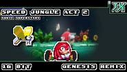 [16-Bit;Genesis]Speed Jungle Zone Act 2 - Sonic Superstars