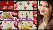Tanishq gold pendant set designs with price | gold pendant | tanishq jewellery