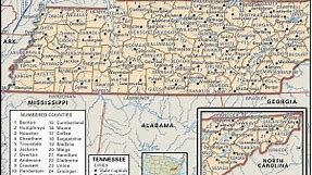 Tennessee County Maps: Interactive History & Complete List