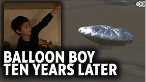 Boy trapped in runaway balloon was 2009 hoax