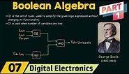 Introduction to Boolean Algebra (Part 1)