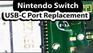 Nintendo Switch USB-C Charging Port Connector Replacement