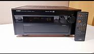 Yamaha DSP-AX1 Home Theater Amplifier - Test, Demo after repair and maintenance
