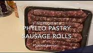 Phyllo Pastry Sausage Rolls | Recipe | Cook4Comfort
