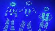 LED Light-Up Robot Party Dancers