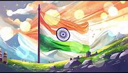 India Republic Day 4K HD Background Flag Background #2024 | FREE Background Videos Loops | Siddam