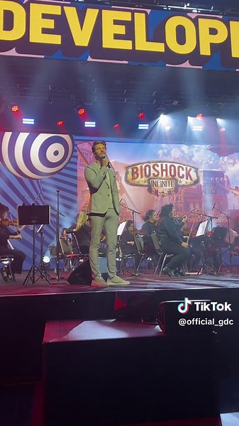 It’s @Troy Baker singing “Will the Circle Be Unbroken?” (Bioshock Infinite) for the GDC Main Stage concert. #troybaker #thelastofus #bioshock #music #GDC2024