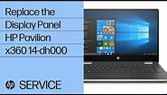 Replace the Display Panel | HP Pavilion x360 14-dh000 | HP