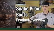 Snake Proof Boots - Product overview
