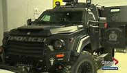 Winnipeg Police ARV has taken some damage recently