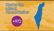 How To Get a Israel Phone Number