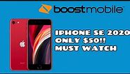 IPhone SE 2020 Only $50 Must Watch!! Boost Mobile