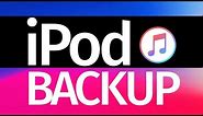 How to Backup iPod Touch using iTunes in your computer (PC & Mac) iPod touch 6th gen
