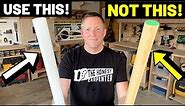 Wooden Closet Rods Are TERRIBLE! Try This Better Alternative...(Metal Clothing Rod Install Tips)