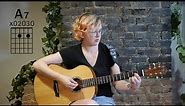 Learn 5 Ways to Play A7 | Acoustic Guitar's Chord by Chord