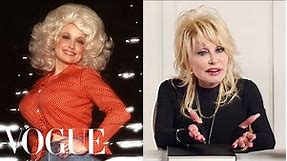 Dolly Parton Breaks Down 11 Looks From 1975 to Now | Life in Looks | Vogue
