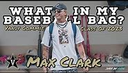 What's In My Baseball Bag? FT. Max Clark 2023 UPDATE
