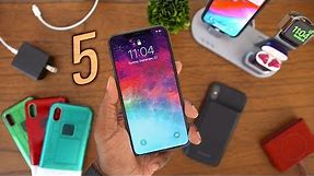 5 MUST HAVE iPhone Xs & iPhone Xs Max Accessories! (Budget Edition)