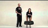 Ultimate Sandbag Exercises Clean and Press Best Full Body Exercise