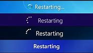 Windows Restarting Screens! (8 - 11)