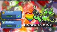 Easiest way to get "IMPOPPABLE" and "STICKY SITUATION" achievements in BTD 6