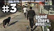 Grand Theft Auto 5 Part 3 Walkthrough Gameplay - Chop the dog - GTA V Lets Play Playthrough