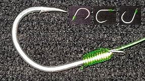 Fishing Knots for Spade Hooks | Eye Less hooks (Snell Knot)