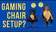 How to best set up your Gaming Chair & Desk with Science