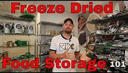 How To Store Your Freeze Dried Food -- Food Storage and Organization Tips And Tricks