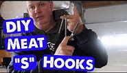 DIY Cheap Meat Hooks [Butcher Meat at Home]