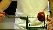 How to use Apple Peeler-slicer-corer