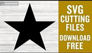 Star Svg Free Cut File for Cricut