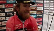 Quinn Simmons - Interview at the finish - Stage 6 - Tirreno-Adriatico 2022
