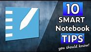 10 SMART Board Tips you should know: Smart Notebook Help