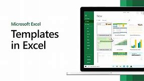 How to use templates in Microsoft Excel