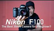 Nikon F100 | The Best 35mm film Camera for beginners | 4K