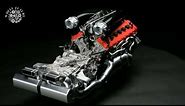 a $15k Ferrari Engine Replica Worth the Price🤯💸 #wheelfuture