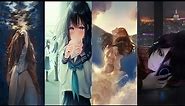 100+sad, depressed, aesthetic anime girl pictures for wallpapers, profile, covers