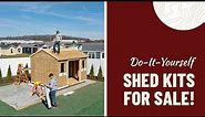 Shed Kits For Sale! | Customizable DIY shed kits in all shapes and sizes...