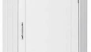 RiverRidge Somerset Corner Storage Wall Cabinet, White