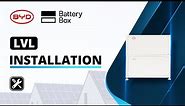 BYD Battery-Box Premium LVL Installation Guide