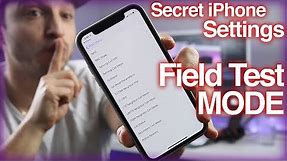 iPhone XS & XR Field Test Mode (how to) - Secret iPhone Code