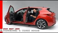 2020 SEAT Leon Rear Passenger and Trunk Space